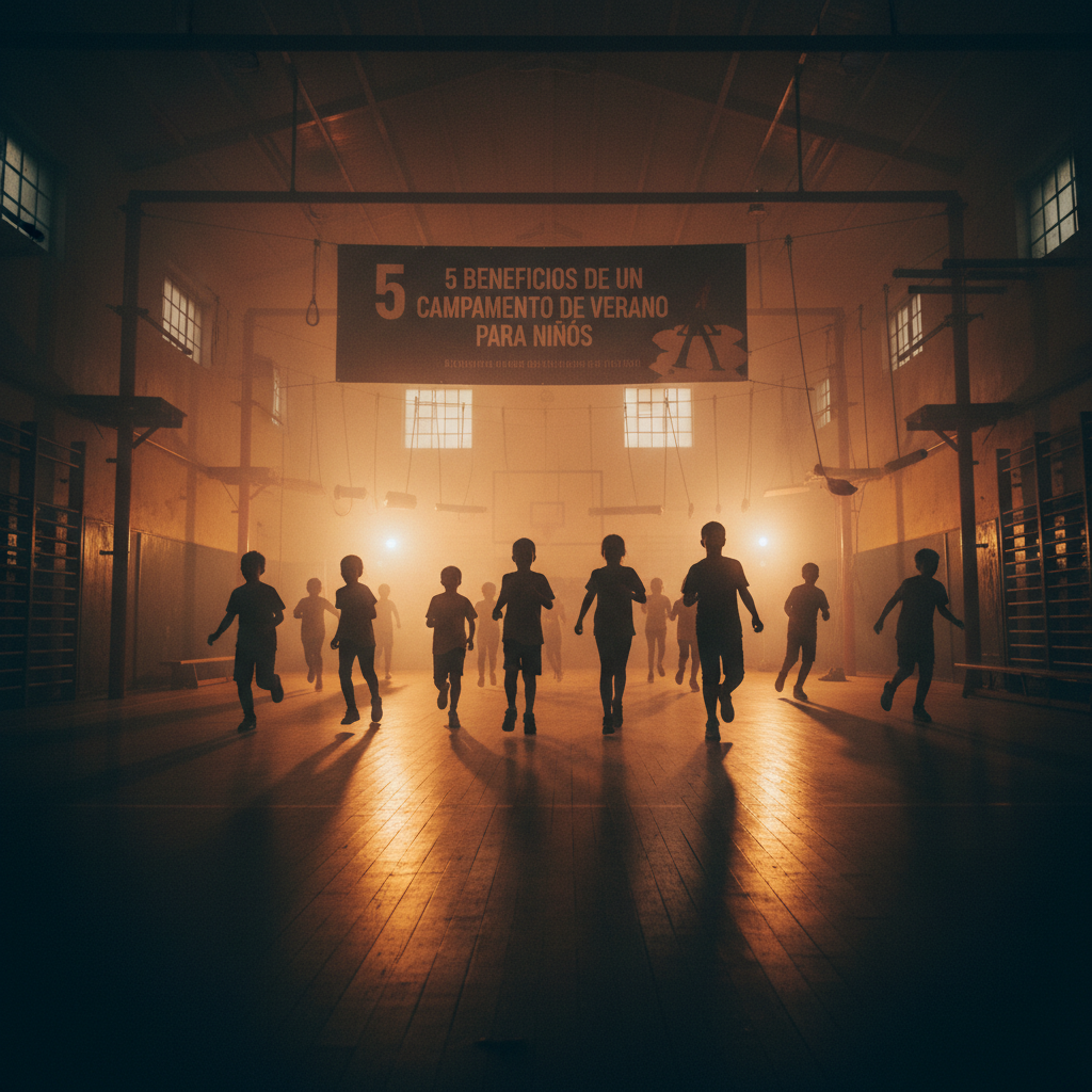 5 BENEFICIOS DE UN CAMPAMENTO DE VERANO PARA NIÑOS