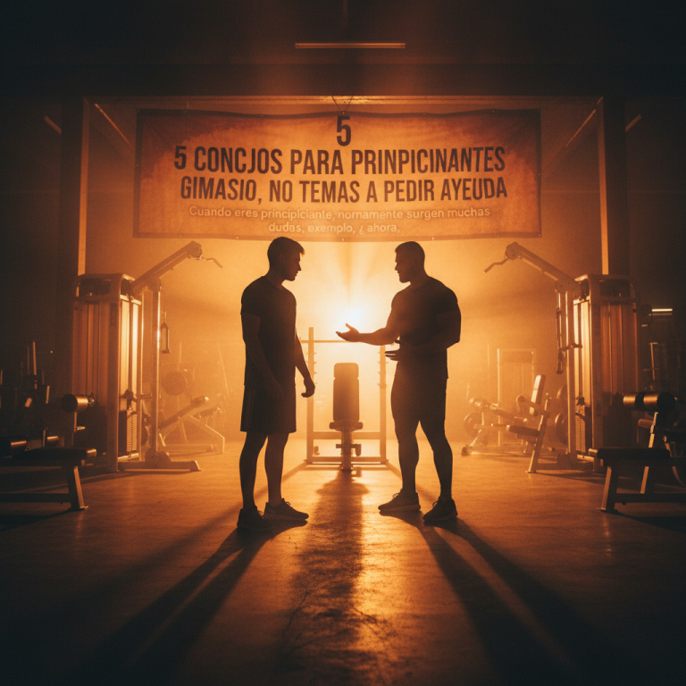5 CONSEJOS PARA PRINCIPIANTES EN EL GIMNASIO