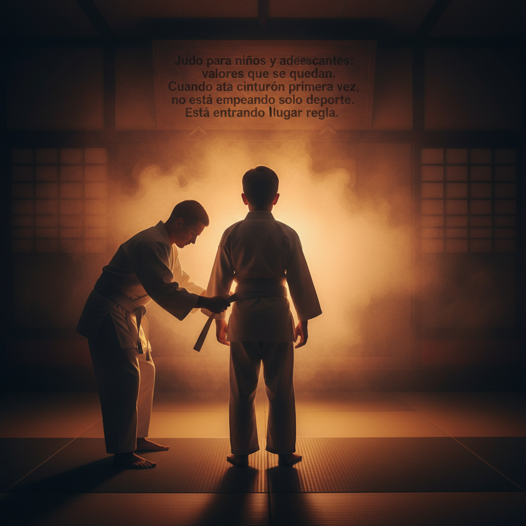Judo para niños y adolescentes: valores que se quedan