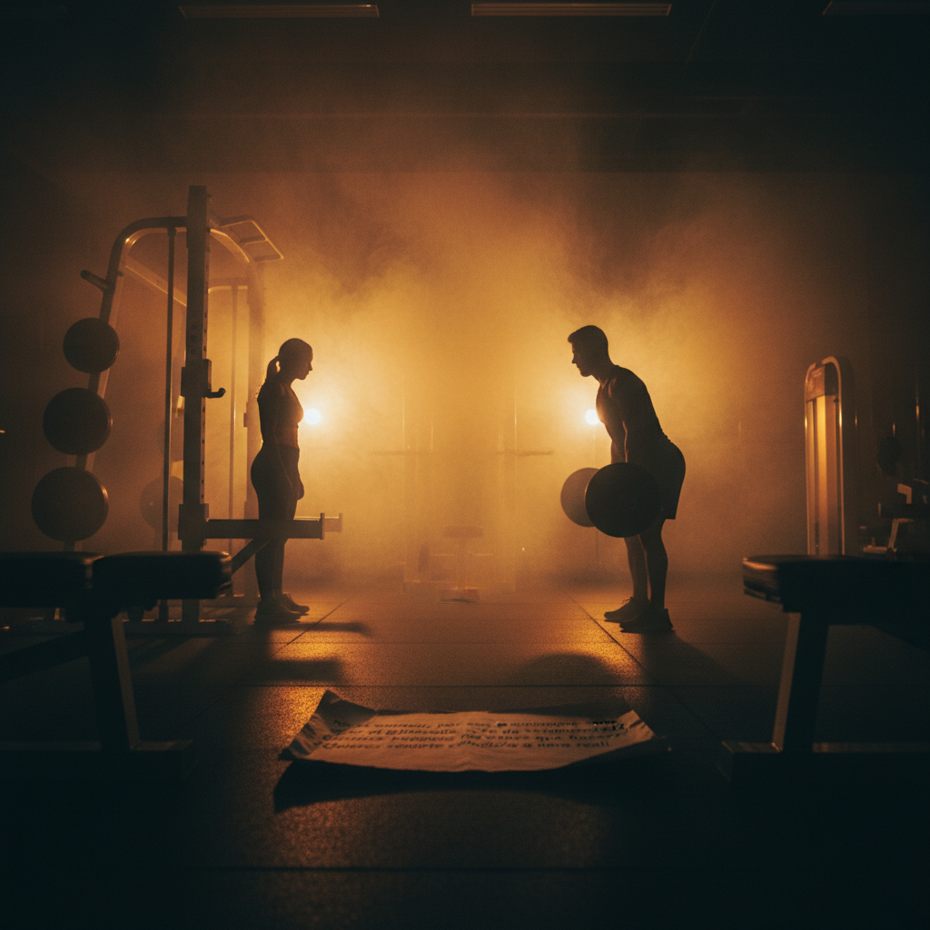 'No sé entrenar, por eso no me apunto al gimnasio'.