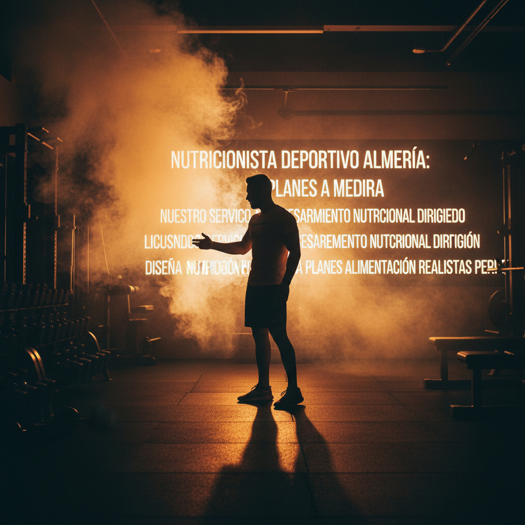 Nutricionista deportivo en Almería: planes a medida
