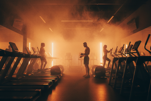 Sala fitness en Almería con 360 m² y máquinas nuevas