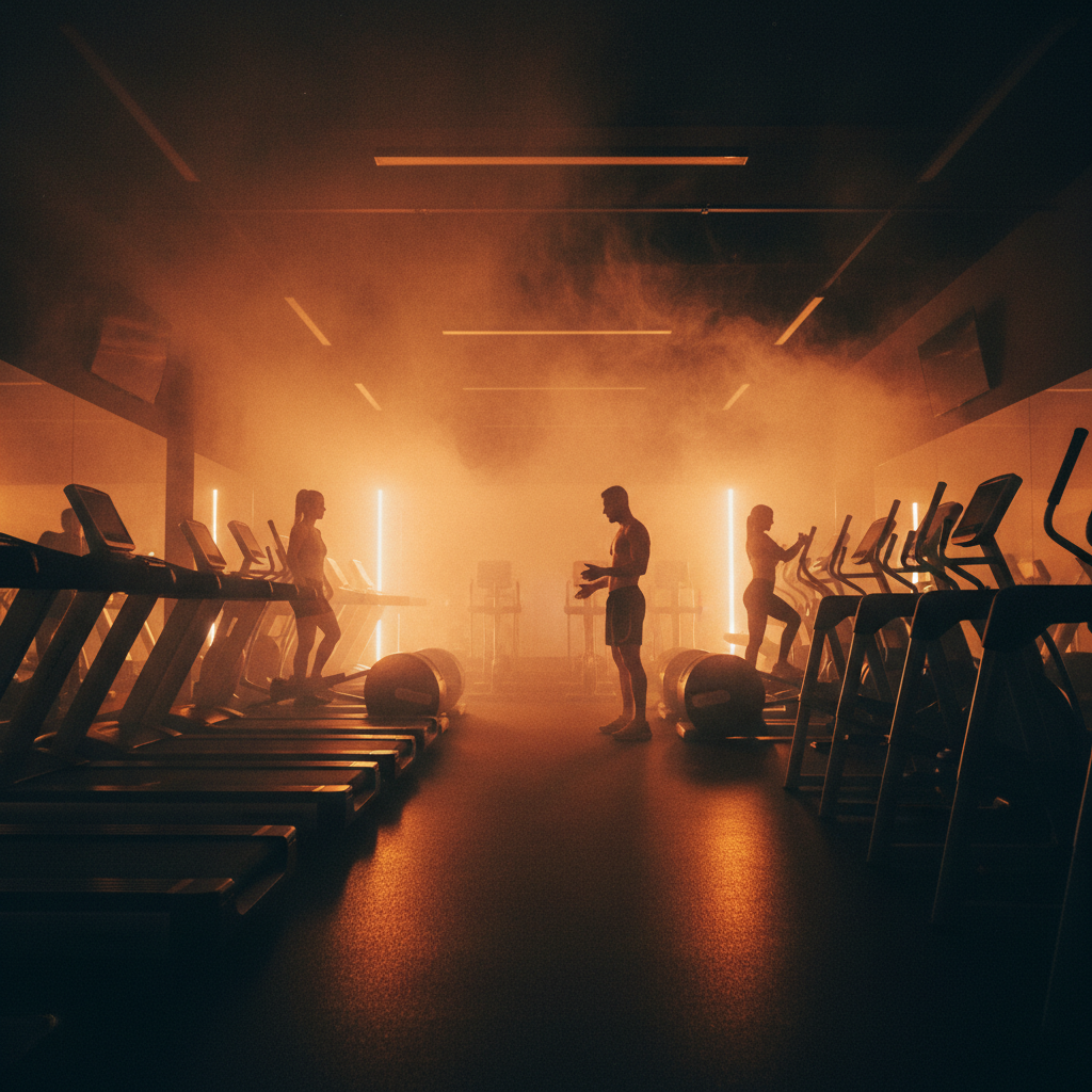 Sala fitness en Almería con 360 m² y máquinas nuevas