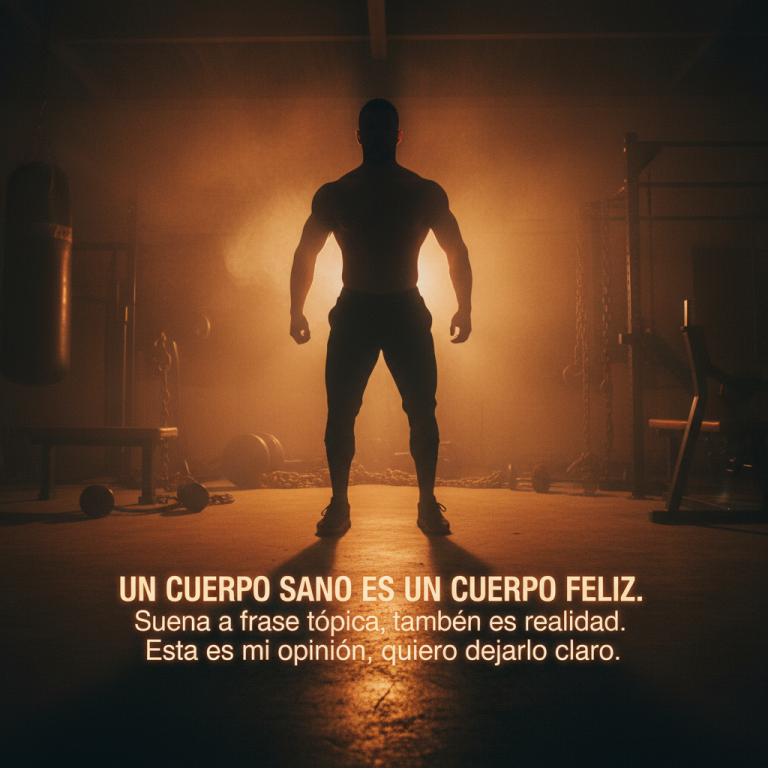 UN CUERPO SANO ES UN CUERPO FELIZ